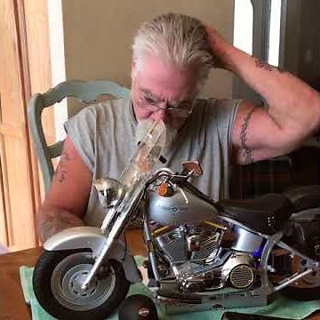 Harley Davidson Fat Boy Model Kit - Part 3- De Agostini Model Space