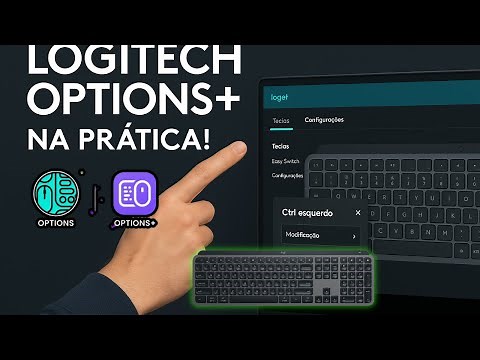 Como configurar teclado MX KEYS Logitech no LOGITECH OPTIONS +