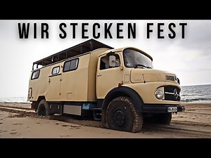 FESTGEFAHREN – mit dem Camper am Strand | Vanlife Griechenland | Ep. 17 Reise Vlog | this old truck