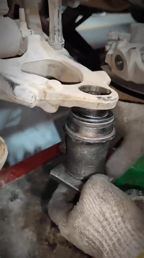 1.6K views | GMC front lower arm Ball joint replacement #how #to #mechanic #usa | Enright Auto | Facebook