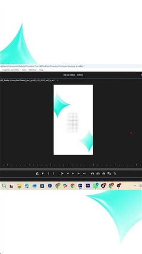 Premiere Pro Full Screen Shortcut! ⚡
