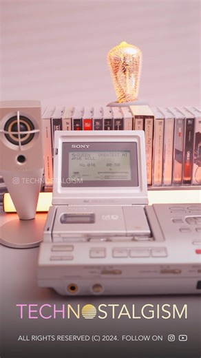 Tech Nostalgism | The Sony MZ-R5ST tried to Rock the world of music by bundling the portable MiniDIsc Walkman recorder with a docking station. The docking... | Instagram