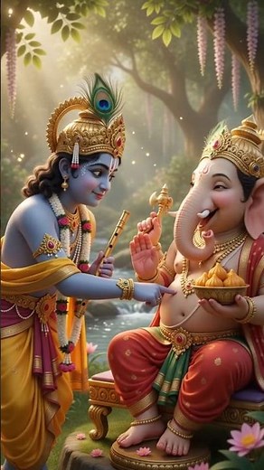 Bal Krishna story | AI video | #ganeshji #lordganesha