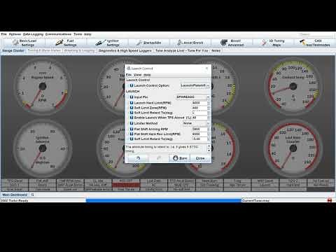 Megasquirt Launch Control Setup