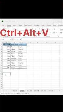 1 Click में Vertical Data को Horizontal बनाएं! 🤯 | Excel Transpose Trick | Excelshorts | Excel