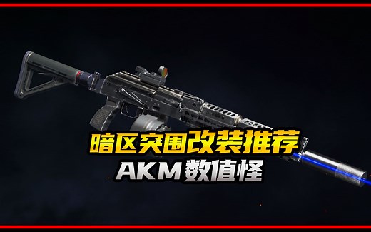 【暗区突围】AKM数值怪改装推荐