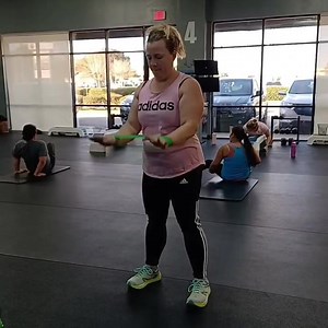 Stamina! This is our longest work time class structure with 1 minute and 6 seconds of work for 4 rounds per base with 15 seconds of rest in between each set. This structure is intense and a matter of getting your work in, keeping focused, ans pacing through so you don’t lose time from fatigue! This gives us the opportunity to work on our endurance ans hone in on proper form & movement patterns! | Delta Life Fitness - Pace