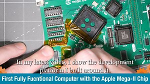 1.5K views · 47 reactions | Inside the #Apple IIGS is a chip called the Mega-II. James (Bald Engineer) wondered if it could work as a standalone computer. After several years, three design iterations, and a lot of frustration... He attempts to build a computer that Apple intended to make, but never built...https://bit.ly/3MY0ViG | element14 Community | Facebook