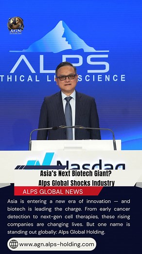 Asia is entering a new era of innovation — and biotech is leading the charge. From early cancer detection to next-gen cell therapies, these rising companies are changing lives. But one name is standing out globally: Alps Global, now preparing for a US$1.6B Nasdaq leap. Is this Asia’s biotech revolution? #FutureOfHealth #AsiaInnovation #BiotechRevolution #AlpsGlobal #TrendingNews #AlpsNews | AGN | Facebook