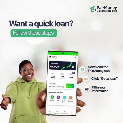 How to Apply for A Loan On FairMoney