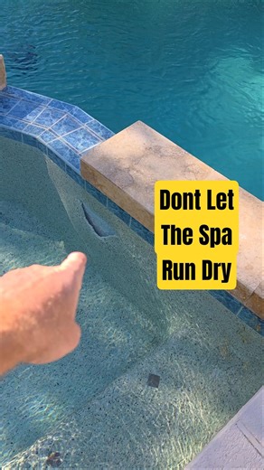 Watch What Happens When You Drain a Spa #poolmistake #shorts #diy