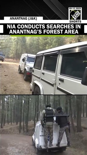 NIA conducts search operation in forest area in J&K’s Anantnag