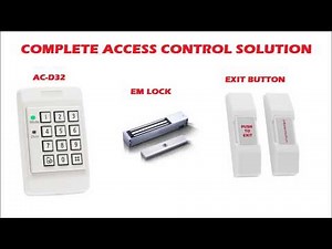 ROSSLARE AC-D32 STANDALONE ACCESS CONTROL DETAILS AND INSTALLATION