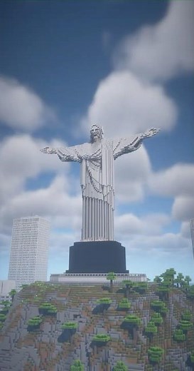 Jesus Statue in Minecraft #build