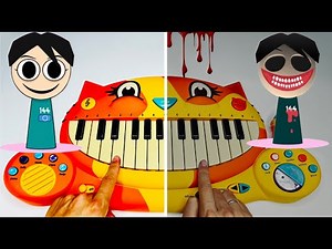 Incredibox Sprunki VS real instruments