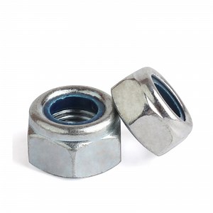 [Hot Item] Nylon Lock Nut Stainless Steel Hex Hexagon Locking Nut