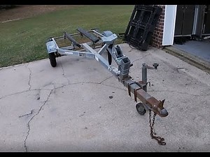 Refurbishing a Jet ski Trailer