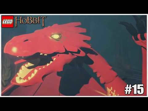 I FINALLY ENCOUNTERED SMAUG I Lego The Hobbit gameplay walkthrough part 15 finale