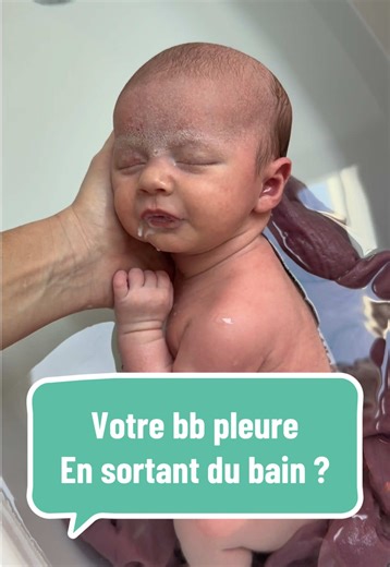 🛁 Votre bébé pleure en sortant du bain ? Voici une astuce toute simple pour transformer ce moment en instant de douceur 👶✨ Beaucoup de parents me disent que leur bébé pleure dès la sortie du bain… et c’est totalement normal. On passe d’un environnement chaud, enveloppant et rassurant à l’air libre, plus froid, plus stimulant. 💡 Et si on s’inspirait de la naissance ? Quand un bébé sort du liquide amniotique, il est immédiatement posé en peau à peau sur le cœur de ses parents. Il retrouve la ch