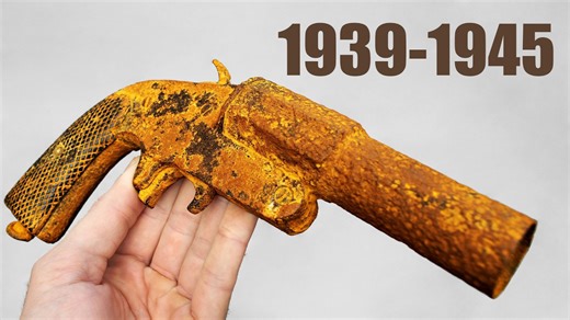 Restoring a World War II flare gun to perfection
