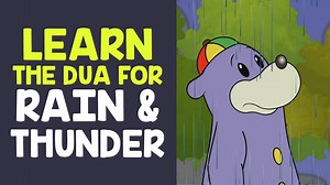 In this video, we will learn the Dua to say for rain and thunder with Zaky & Friends. | One4kids / Zaky