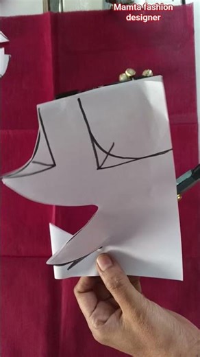 ✂️💖 Stylish Blouse Back Gala Design Cutting 💖✂️