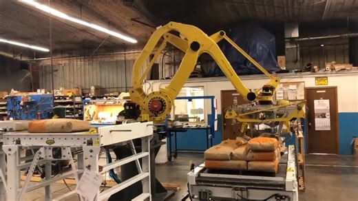 Adaptive Gripping Module - Intelligent recognition of woven bags, gunny bags, and laminated bags - Pressure-sensitive adjustment with anti-breakage design - Vacuum mechanical composite gripping, 99.9% success rate High-Efficiency Palletizing Matrix - Stable handling of 1,200–1,500 bags per hour - Supports 8垛型 types including platform, column, and ventilation stacks - Automatically calculates the optimal stacking solution | Qian Li