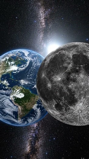The Moon's Most Beautiful Angles Around Earth #astronomy #space #shorts