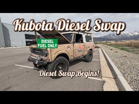 Swapping a Kubota Diesel into My Scout 800? Off-Road Torque for Days!