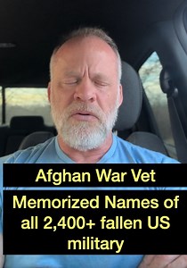I’m a veteran who served in Afghanistan I’ve memorized the 2,459 US military members who paid ultimate sacrifice in Afghanistan Once a week until Memorial Day 2026 I'll recite 100 names from memory. Rank, 1st name and last is over 7,500 words. Names will be recited in order of their casualty from first to most recent. This video is first 100. My purpose is to simply say “You are not forgotten.” It’s to honor them and the gold star families who still wake up ever day missing those they lost. The 