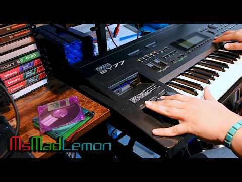 Yamaha Sy77 Repair & Amiga Octamed Tracker Music Session