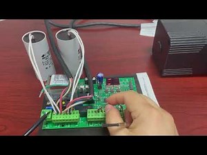 FAAC - Conexiones tarjeta 455D con operador FAAC 412