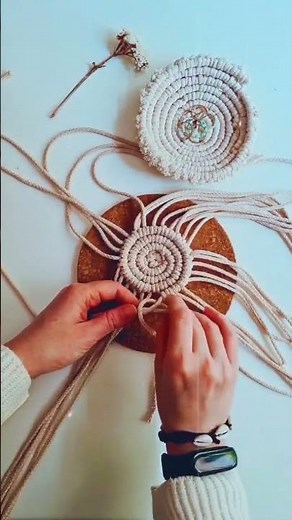 Macrame Trinket Bowl | How to start any round project