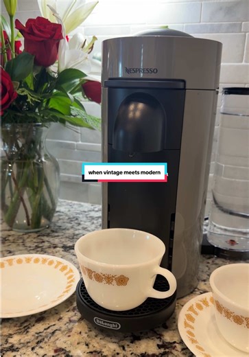 my girl couldn't handle the froth #vintage #1970s #pyrex #corelle