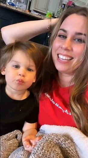Christina Reali (Cimorelli) Playing With 20-Month-Old Tristen Reali and 3-Year-Old Barrett Reali
