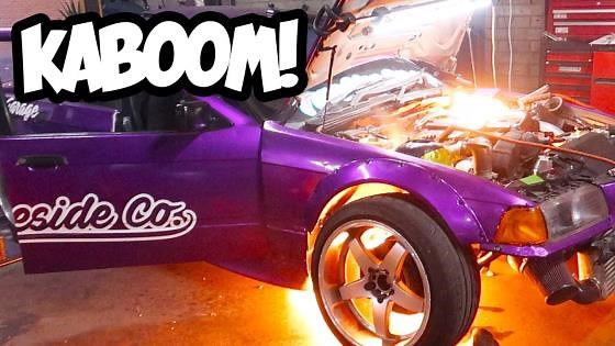 M50 Turbo Explodes on the Dyno 2 Days Before Event