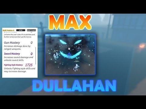 [GPO] DULLAHAN STYLE MAX STATS SHOWCASE