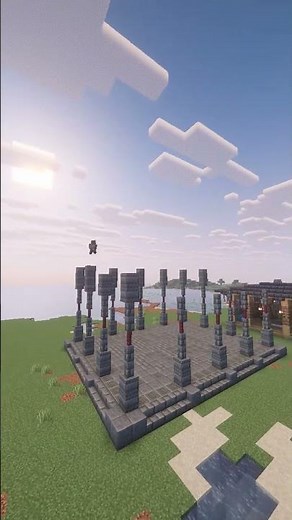 Minecraft Greek Temple Build Competition Level 🏆 #minecraft #shorts #challenge