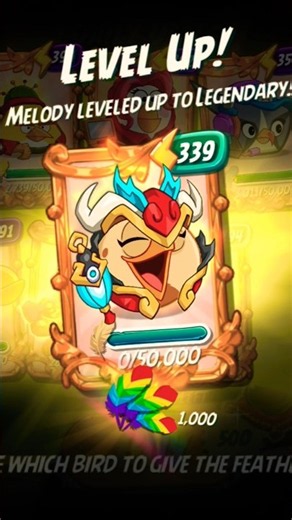 Angry Birds 2 Melody level up 🤩🥳