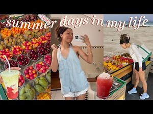 Summer Days in My Life☀️ ~ beach trip, LA outings & fun