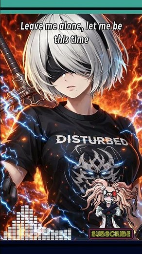 Disturbed - Stricken (lyrics) #anime #metal #heavymetal #rock #nightcore #music #lyrics