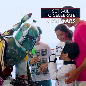 Star Wars Day at Sea is one EPIC day of your cruise—filled with everything from a galactic deck party to a Jedi Training Academy to an entire galaxy of fun. Feel the Force on select 7-night cruises from Port Canaveral Jan-Mar 2019. Learn more - http://di.sn/6182DWLTC | Disney Cruise Line