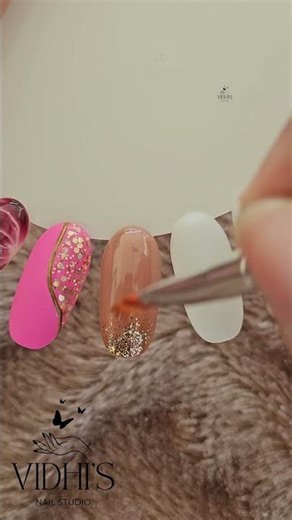 💅Easy Nailart For Beginners✨️#vidhinailstudio #vidhi #shorts #viral #ytshorts #nails #nailart #ombre