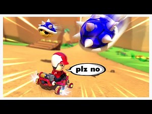 Mario Kart with Blue Shells ONLY is Terrifying