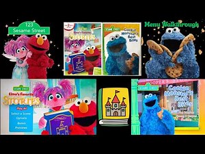 Sesame Street DVD Menu Walkthrough 2 DVDs #2