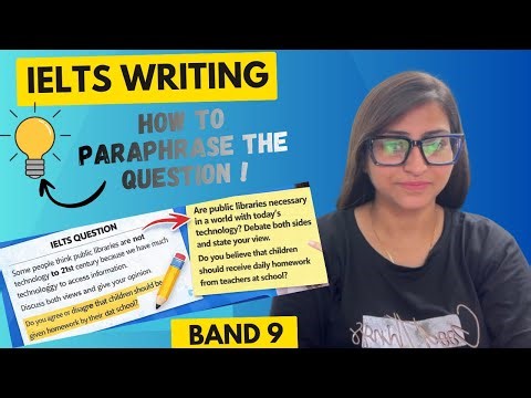 IELTS WRITING Paraphrasing Hacks - Write Better Introductions Instantly (PART 1)