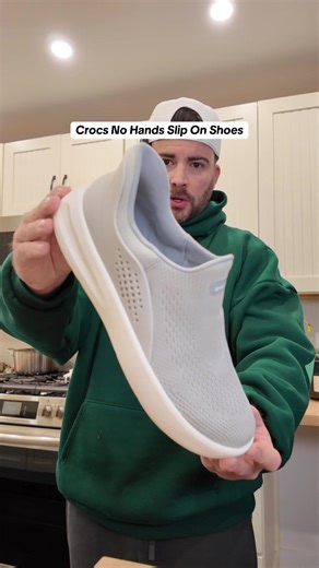 Crocs Men's No Hands Slip On Shoes #crocs #tiktokshopcreatorpicks