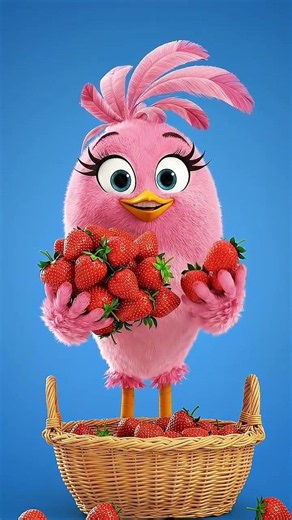 🍓🐦 👽 Stella’s Strawberry Toast Tutorial! Angry Birds Fun!