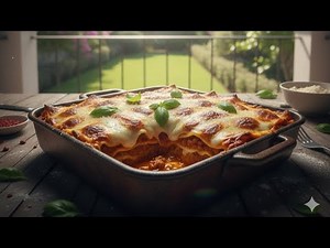PERFECT LASAGNA RECİPE
