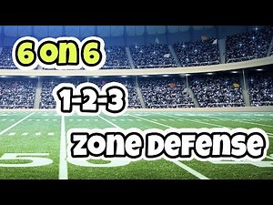 6 on 6 Flag Football 1-2-3 Zone Defense